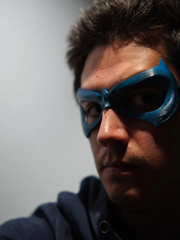 Nightwing Mask Nightwing from Batman Nightwing DC Batman mask