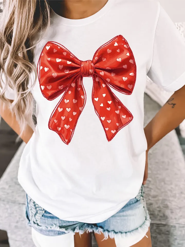 Valentine day Heart Coquette bow Png, Retro Valentine Shirt Design, Valentine Png, Valentine Love Png, Heart Valentine bow png