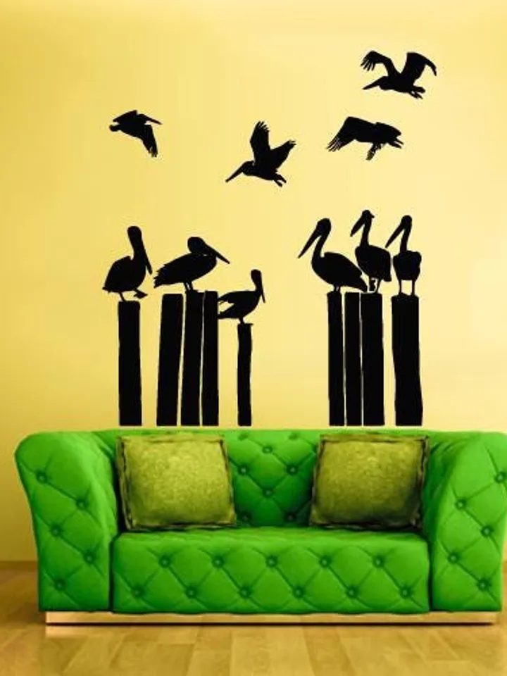 Pelicans Wall Decal Sticker z852
