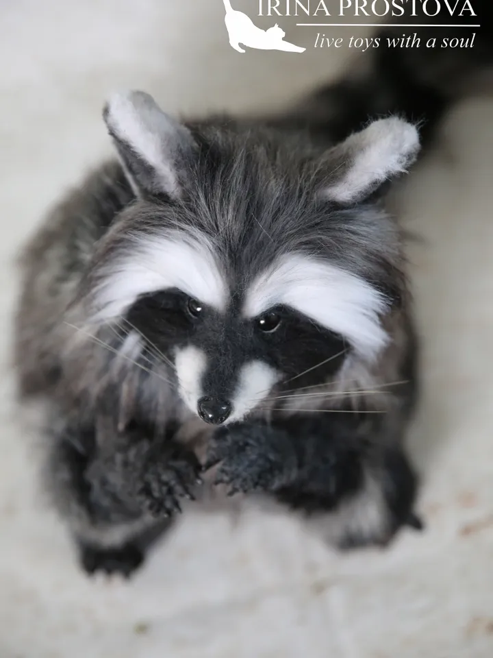 Raccoon sewing pattern plush toy | instruction how to sew | Stuffed Animal Sewing Tutorial
