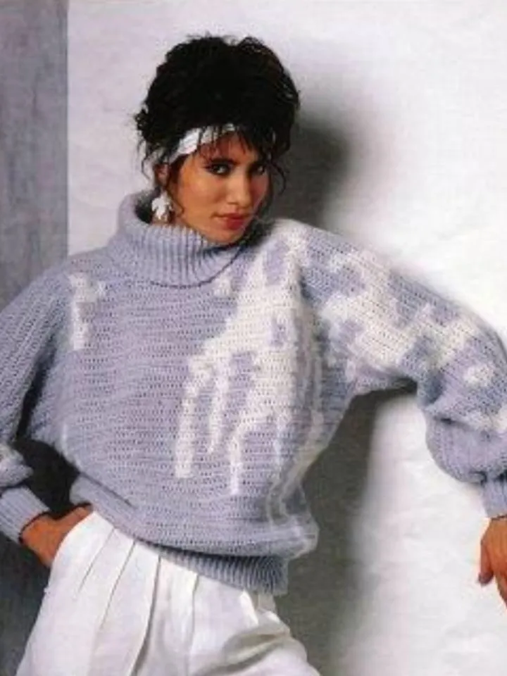 Sweater crochet pattern, women sweater crochet, easy sweater pattern