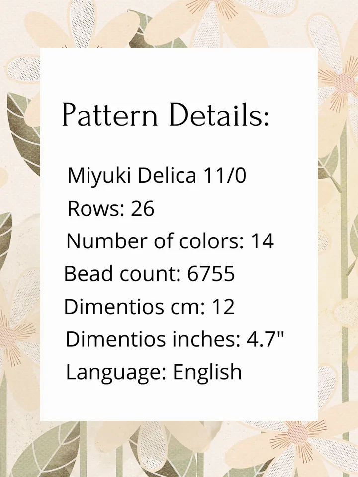 Autumn Gnome 3D Peyote Star Beading Pattern, Seed Bead Halloween Ornament, Beaded Star PDF Pattern