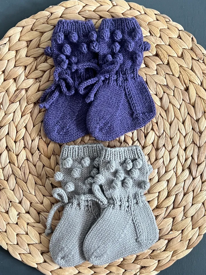 Baby knitted booties/ Baby accessories