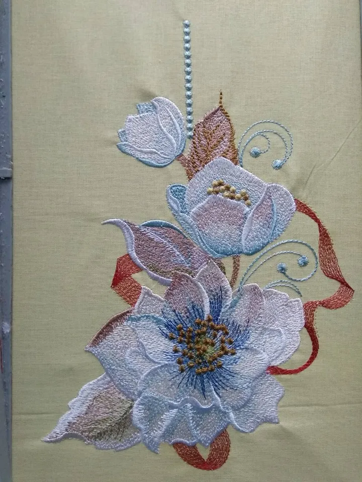 Nenufara 8x11  Embroidery Design