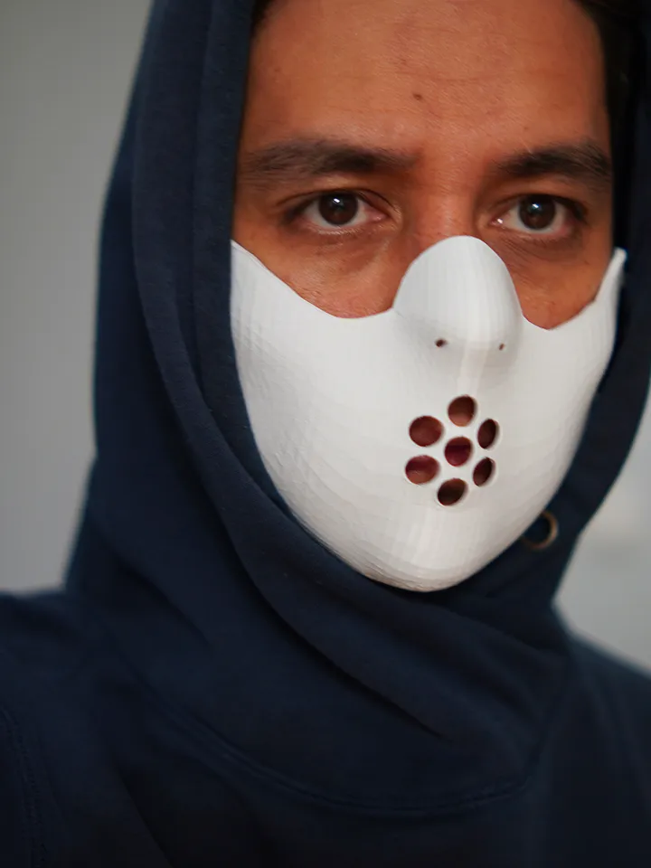 Hannibal Lecter White Mask from NBC Hannibal NBC Hannibal Lecter mask