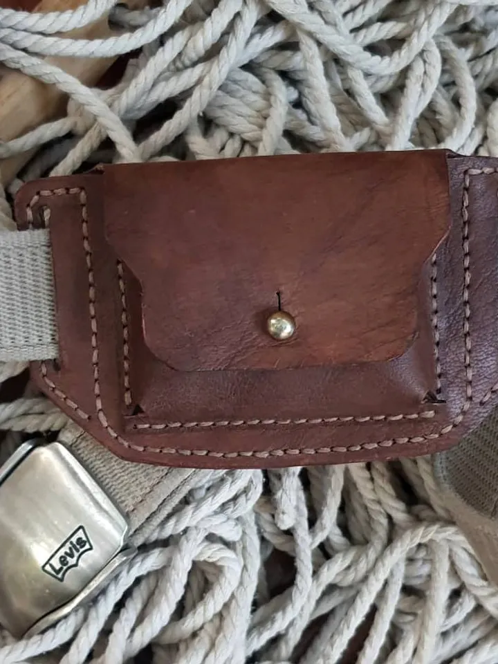 Leather Pattern Bundle | Digital Download - Belt Wallet, Card Holder & Key Sheath PDF Templates | DIY Leathercraft easy simple pdf