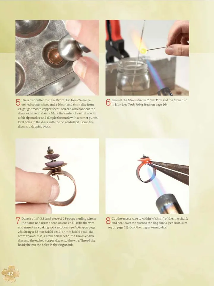 Torch-Fired Enamel Jewelry (a workshop in painting with fire)