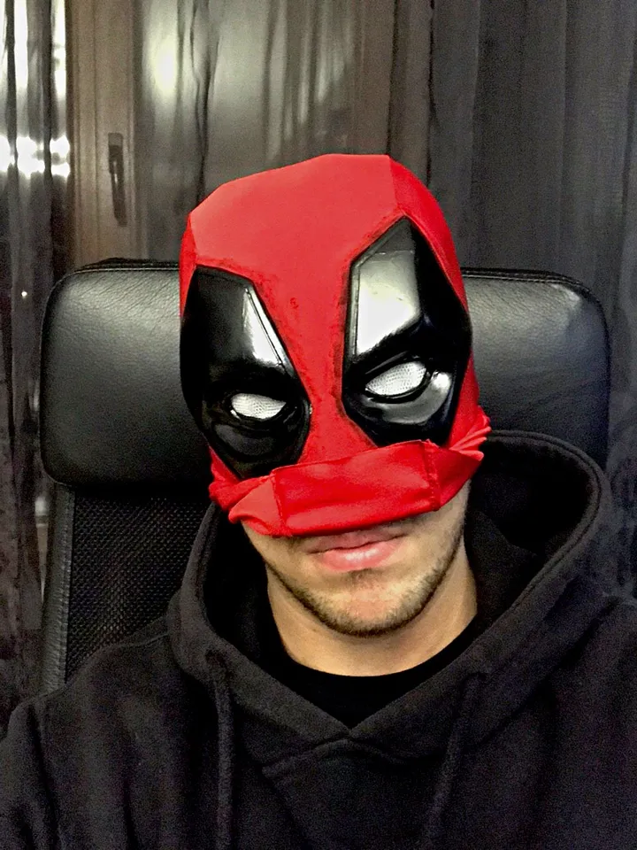 Deadpool Half shell mask cosplay marvel (movie version)
