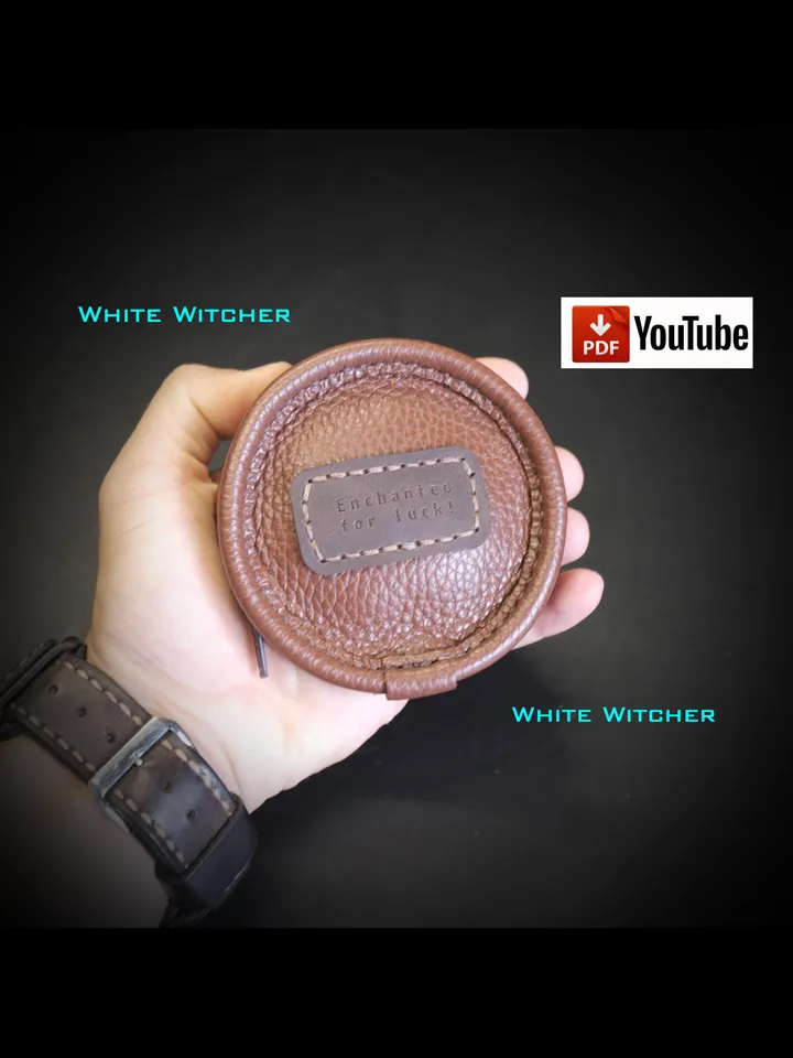 Mini bag - coin purse - leather pattern .BG38