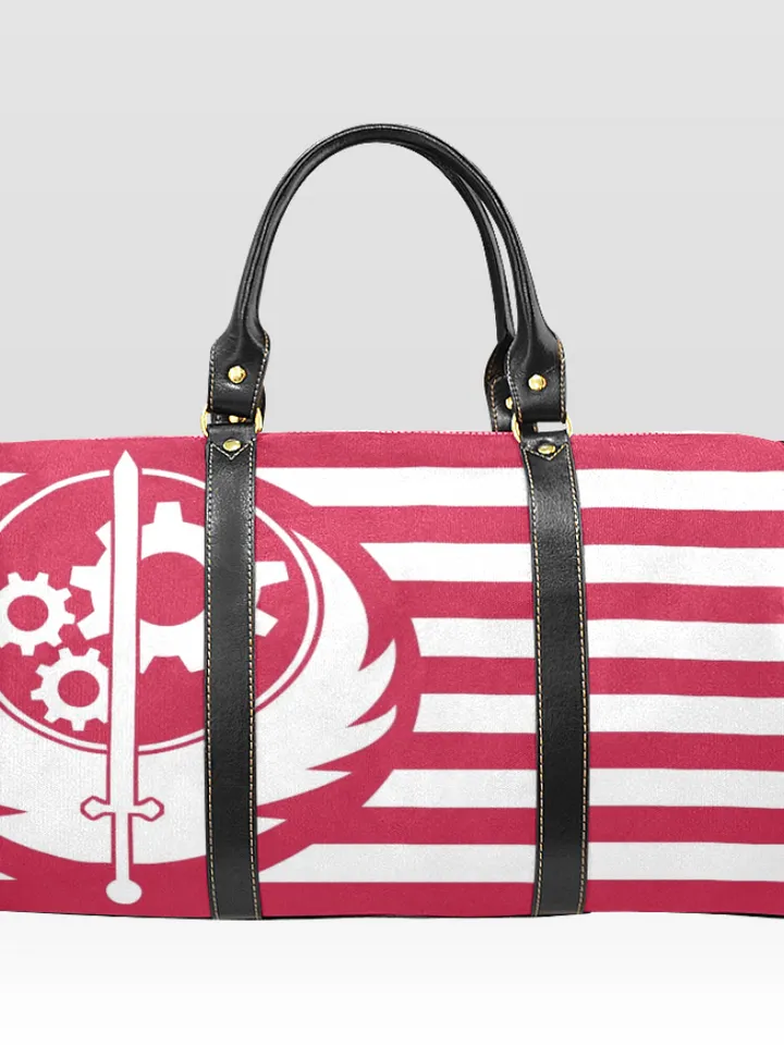 Brotherhood of Steel Flag Travel Bag