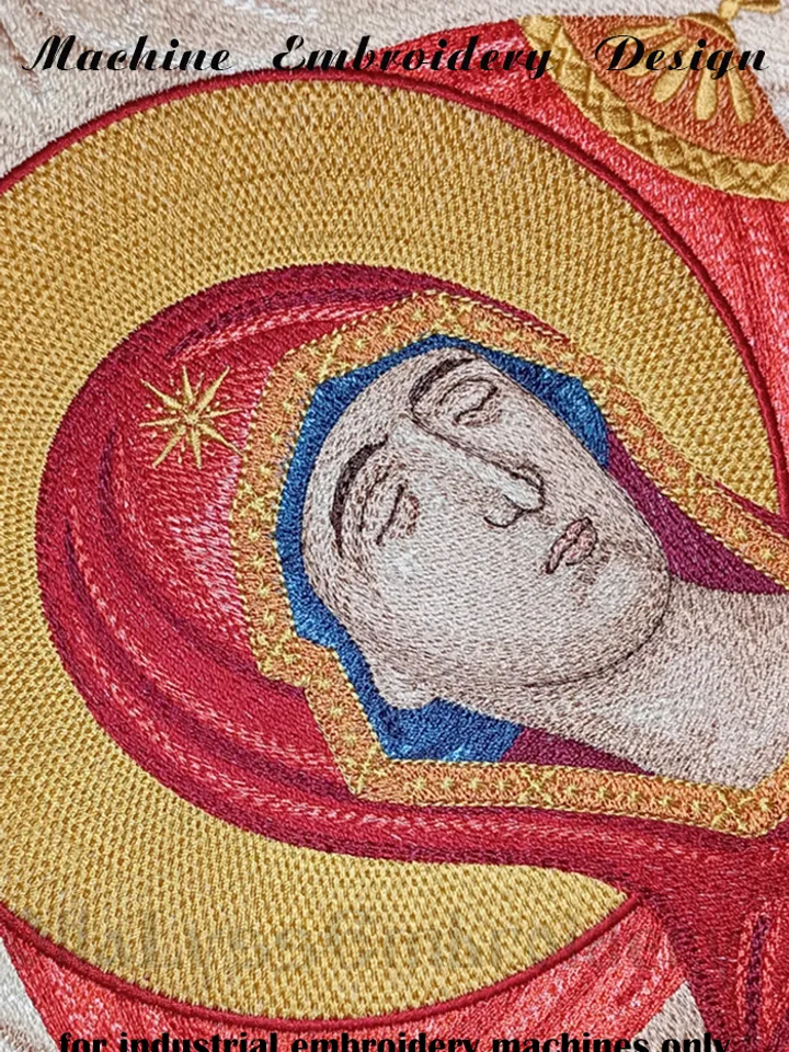 The Epitaphios embroidery design