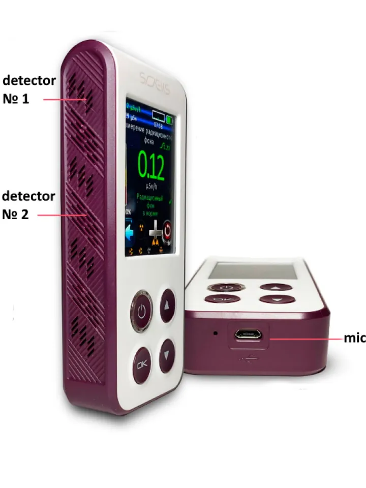 NEW 2024!!Dosimeter SOEKS 02М DUO