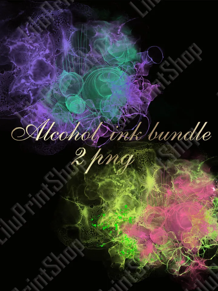 Neon background png Alcohol ink bundle PNG Halloween Vibrant Brush Stroke clipart Watercolor Splatter sublimation designs instant download