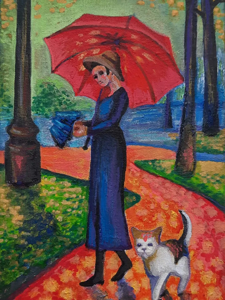 Umbrella for my cat