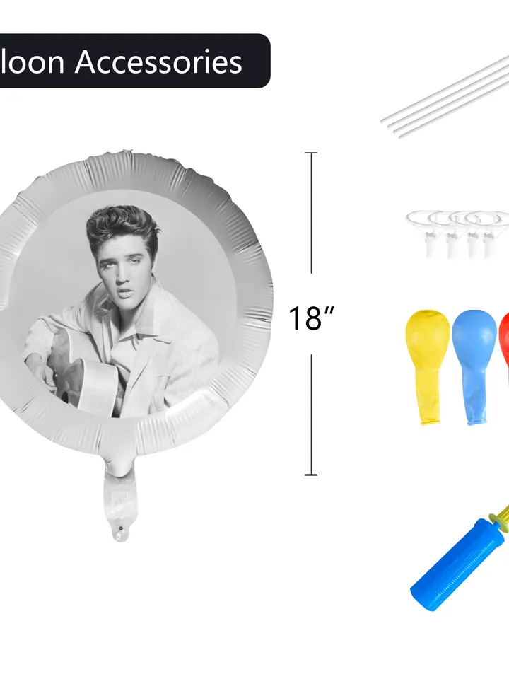 Elvis Presley Foil Balloon