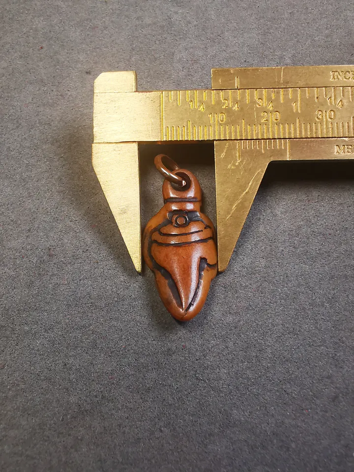 Gandhanra Hand Carved Tibetan Yak Bone Amulet,Shankha,Conch Pendant for Mala,Prayer Beads,Necklace