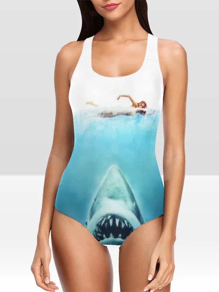 Jaws One Piece Swimsuit