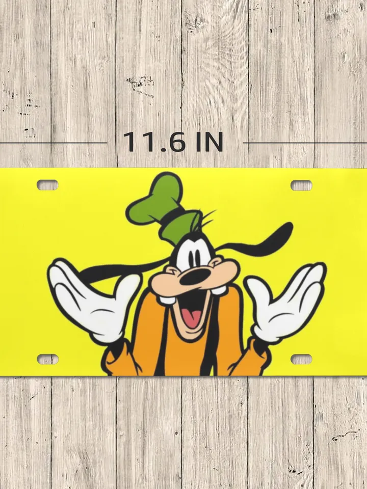 Goofy License Plate