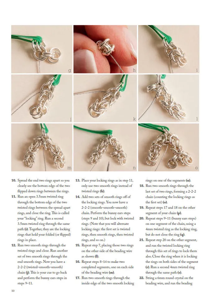 Chain Mail Elegance: Jewelry Projects with Crystals, Pearls, and More