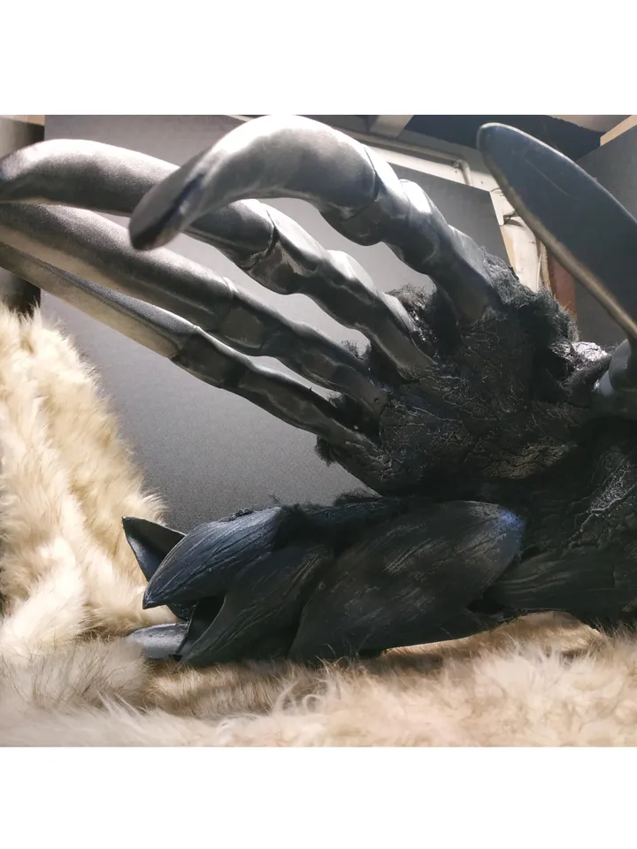 Witcher cosplay - larp weapon - giant monster paws - troll claws - movie props - custom commissions - made to order