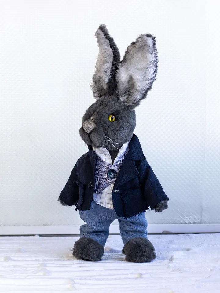 Rare Rabbit Toy: Limited Edition Handmade Collectible for Toy Collectors
