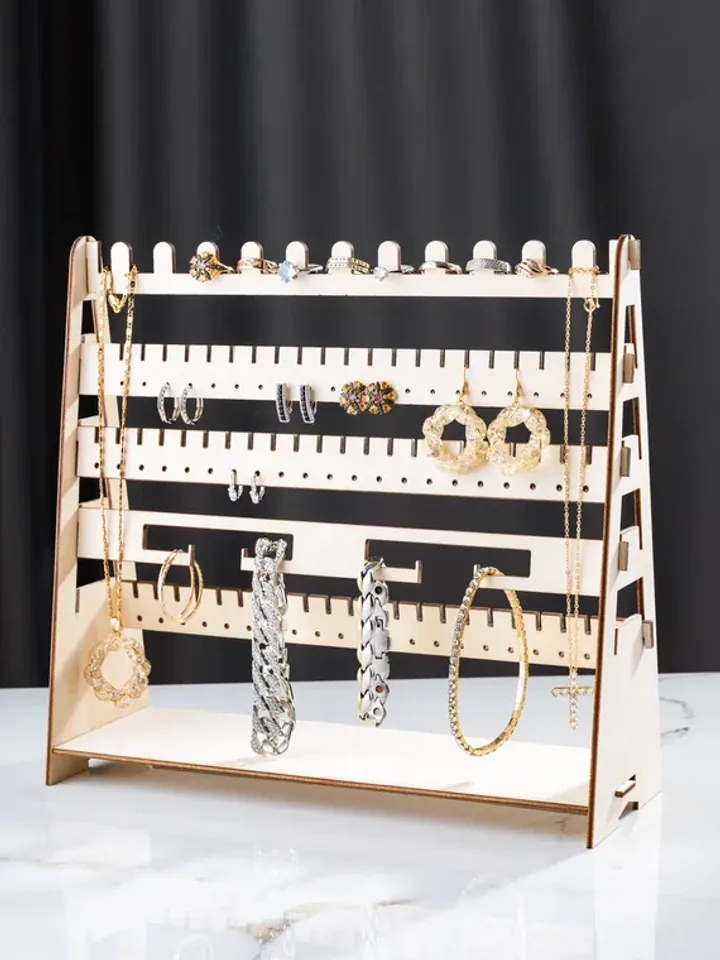 Jewelry holder, Necklace organizer hanging