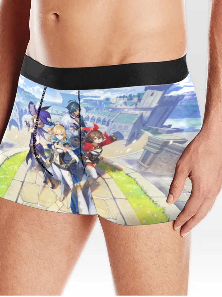 Genshin Impact Boxer Briefs Underwear