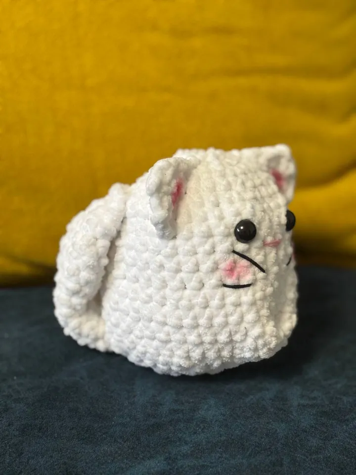 Handmade Crochet Kitten Amigurumi