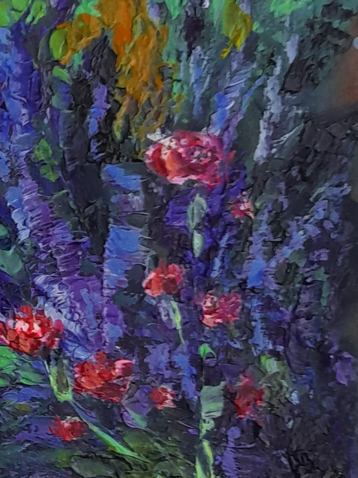 Miniature oil painting Old vessel 21x15 cm (8.28 х 6 inches)