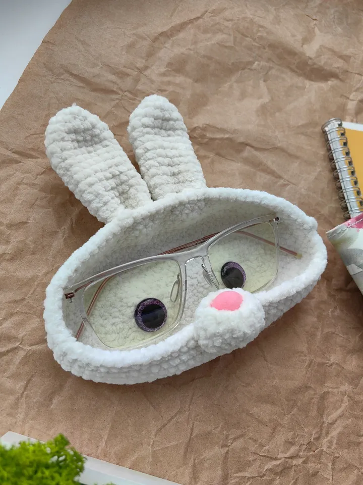 Crochet pattern Glasses holder bunny