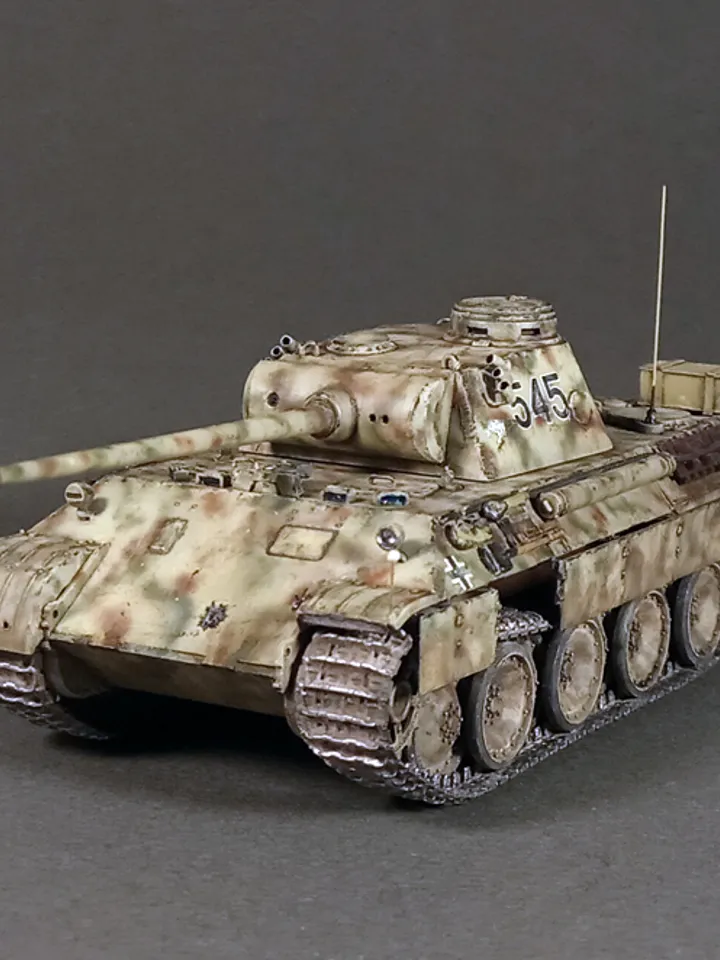 Pro Built model Panther 52th Pz.Abt., Kursk, 1/72 scale