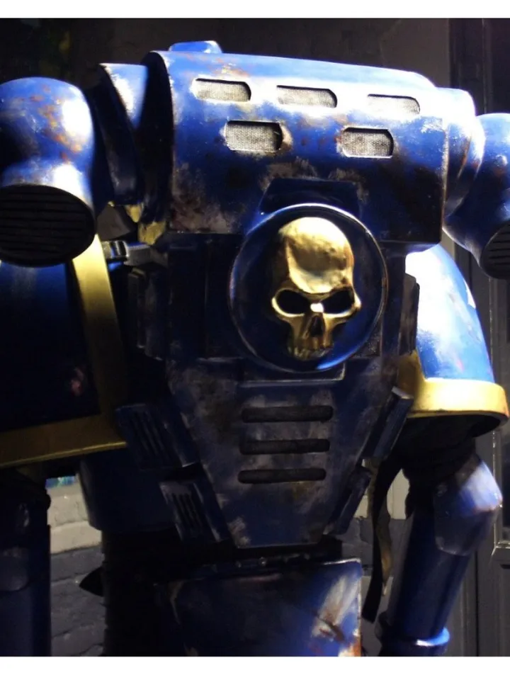 Spacemarine Cosplay - Ultramarine armor - Warhammer 40k - inspired - custom made