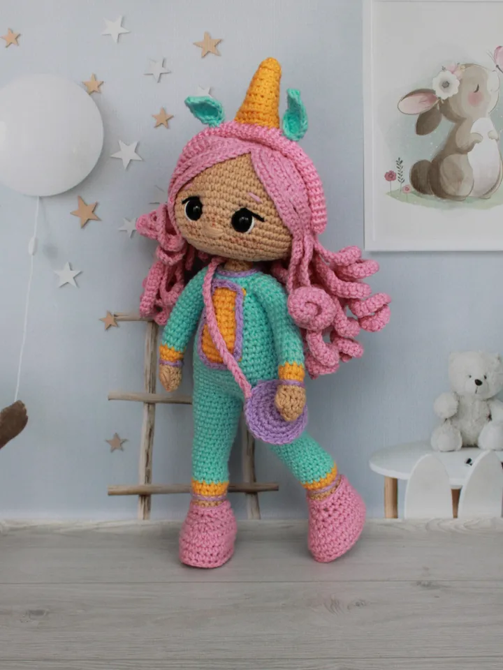 Cute Unicorn doll handmade