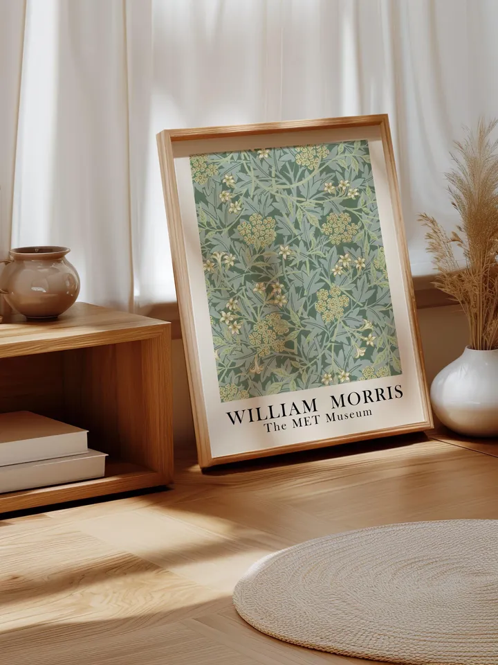 William Morris Wall Art, Vintage Botanical Print, Floral Poster Arts Decor, Digital Download, William Morris Print Digital Download 007
