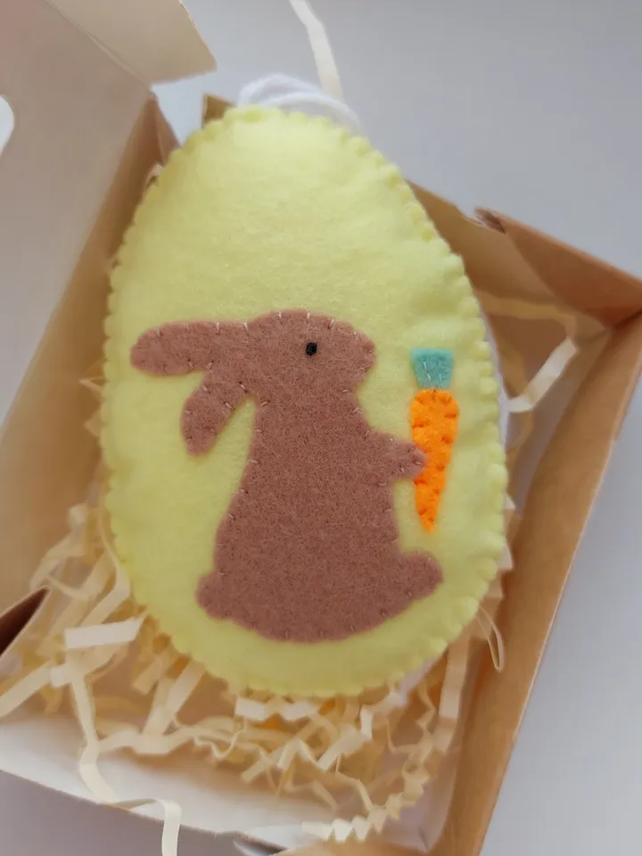 Easter eggs, easter gift, felt Easter ornaments, Easter decorations