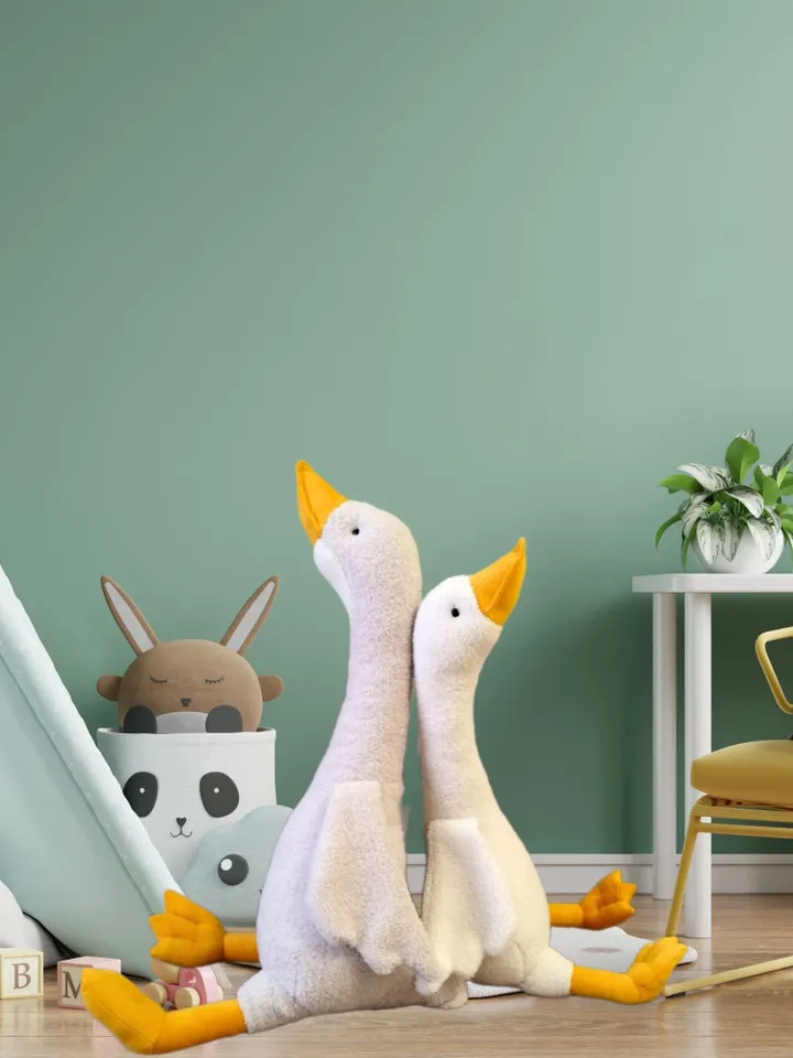 Goose Sewing Pattern PDF/ Make 2 Types of Big Geese for Hugs/Stuffed Animal Toys as a Birthday Gift/ Scandi-Style Nursery Decor