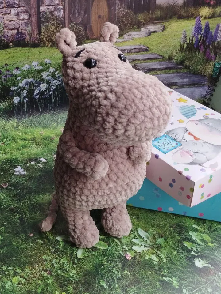 Crochet Moomin Troll Amigurumi Toy