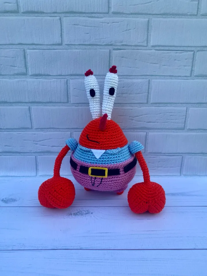 SpongeBob SquarePants PDF crochet pattern amigurumi