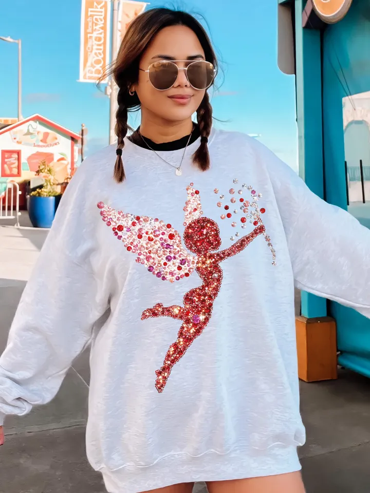 Glitter Rhinestone Cupid PNG, Couette Valentine’s Day Sublimation Png, Sequins Glitter Sublimation Design, Rhinestone Cupid PNG, Valentines