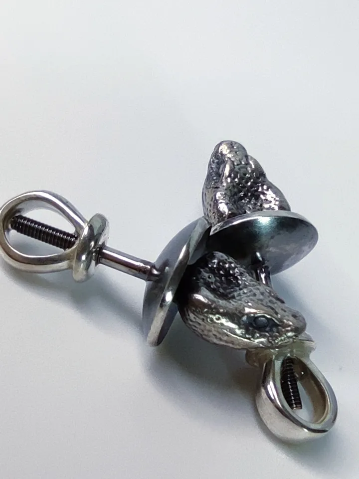 Stud Earrings - Year of the Snake - Anaconda