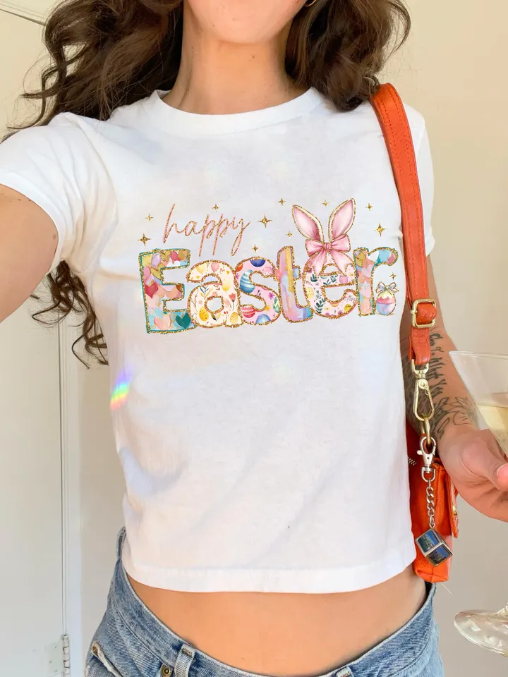 Happy Easter retro easter doodle png Easter Christian Png Easter bible verse png Risen doodle png retro easter glitter easter sublimation