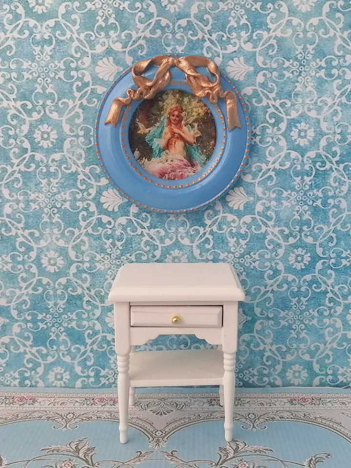Paintings for a dollhouse. 1:12. Handmade. Paintings in miniature. Vintage paintings.