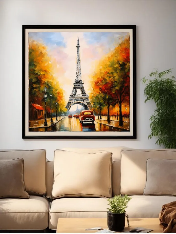 Digital Parisian Art - Paris Wall Decor"