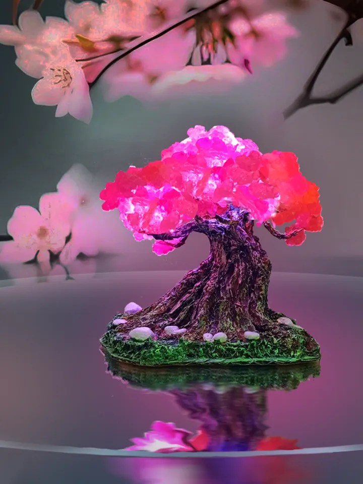 Night light Cherry Blossom Night Lamp Romantic Lamp Bedside Lamp Bedroom light
