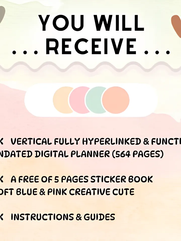 Undated Digital Planner