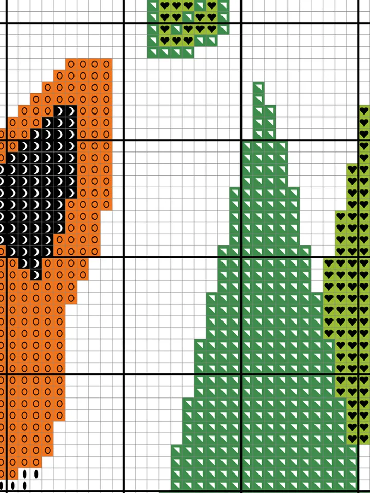 Cute Fox Cross Stitch Pattern. Baby Birth Announcement. Animal Cross Stitch. DIY. Customizable New Baby.