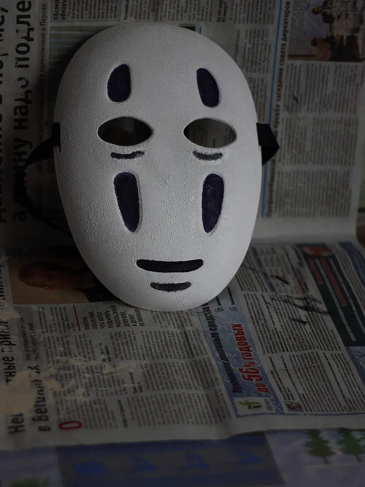 Kaonashi Mask Spirited Away Kaonashi No-Face Faceless