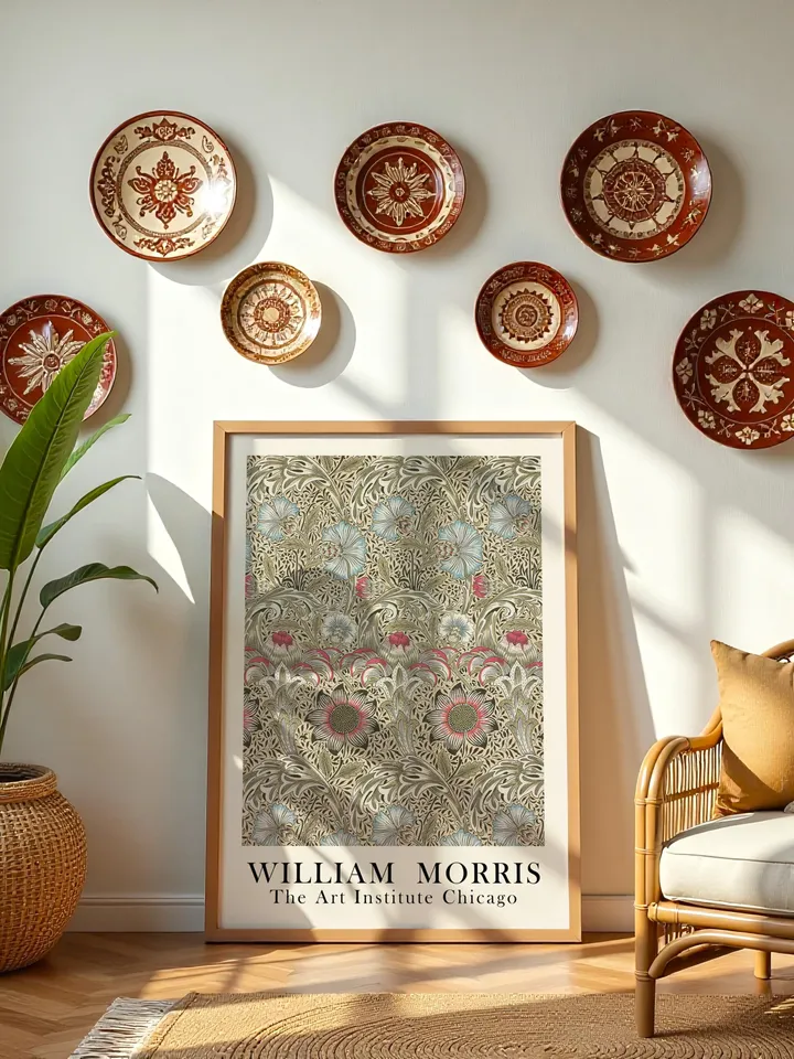 William Morris Wall Art, Vintage Botanical Print, Floral Poster Arts Decor, Digital Download, William Morris Print Digital Download 008