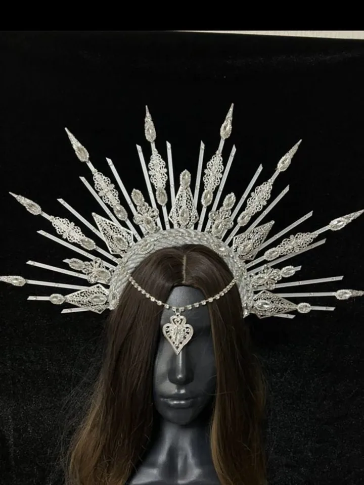 Halo Crown - Sunburst Crown - Embellished Customizable
