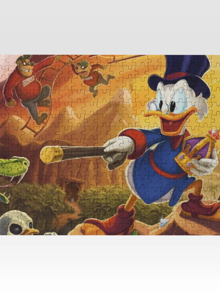 DuckTales Jigsaw Puzzle Wooden